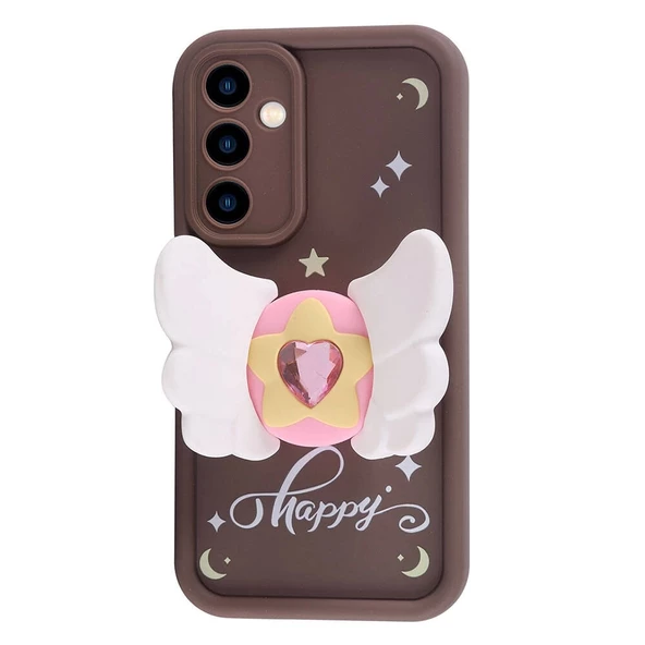 Galaxy A05S Kılıf Kamera Korumalı Figür Tasarımlı Redclick Kapya Kapak - Resim 2