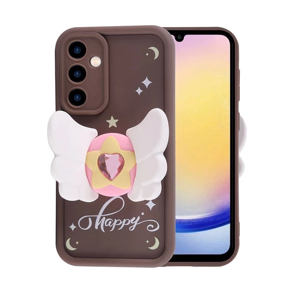 Galaxy A25 Kılıf Kamera Korumalı Figür Tasarımlı Redclick Kapya Kapak - 6