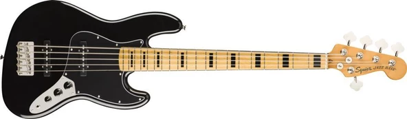 Squier Classic Vibe Bas Gitar 70s Jazz Bass V MN BLK