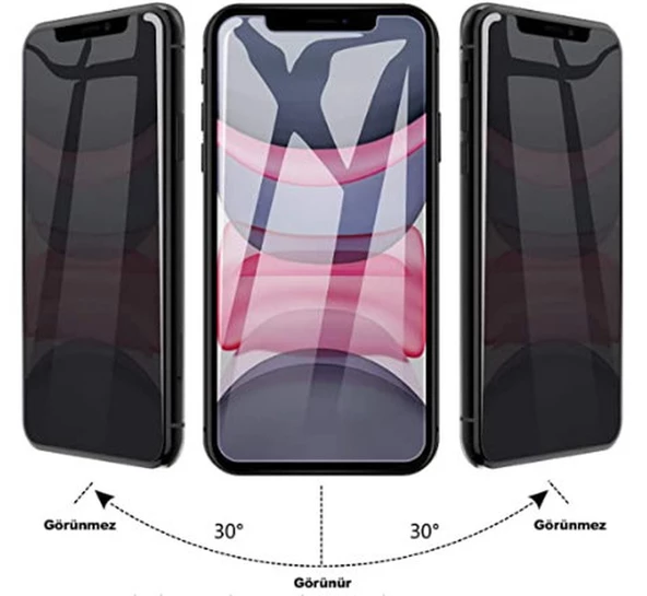 iPhone Uyumlu 15 Plus Gizli Hayalet Tam Kaplayan Ekran Koruyucu Cam - Resim 2