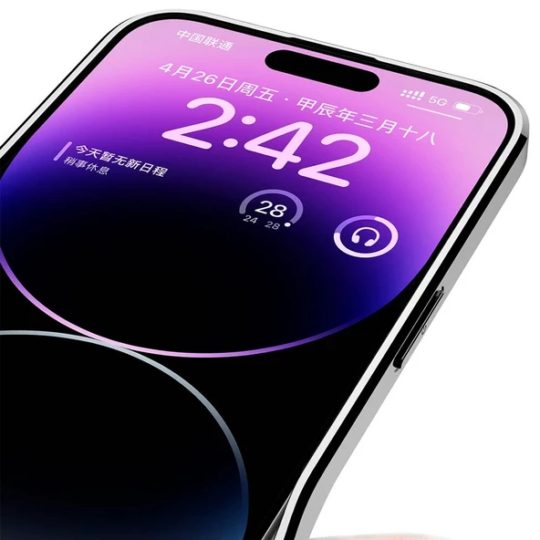 Apple iPhone 14 Pro Max Kılıf Ultra İnce Kamera Korumalı PC + Deri Arka Yüzey Redclick X-Pro Kapak - Resim 5