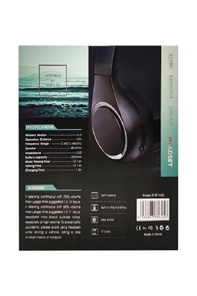 Headphones & Earphones Bluetooth 5.0 Wireless Headphones - BT1625 - 3