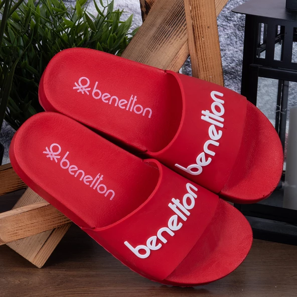 Benetton 1212 Günlük Yüksek Taban Kadın Terlik - 3