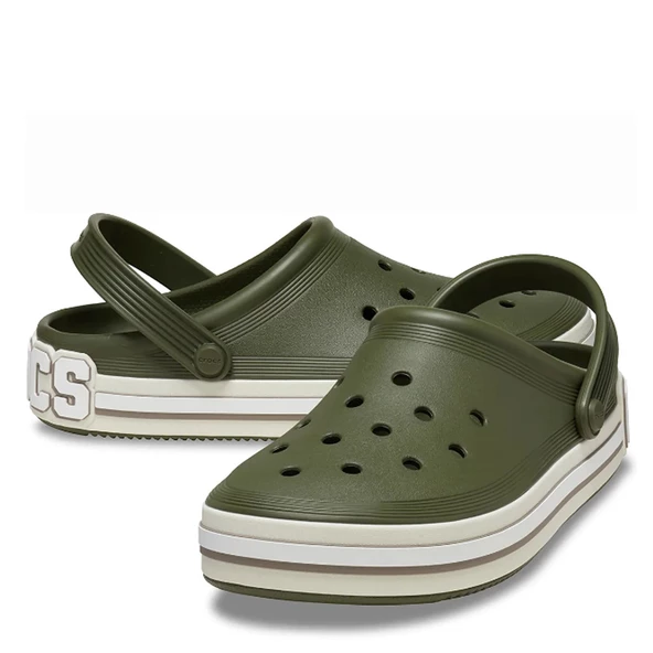Crocs Off Court Logo Clog Günlük Unisex Terlik - 4