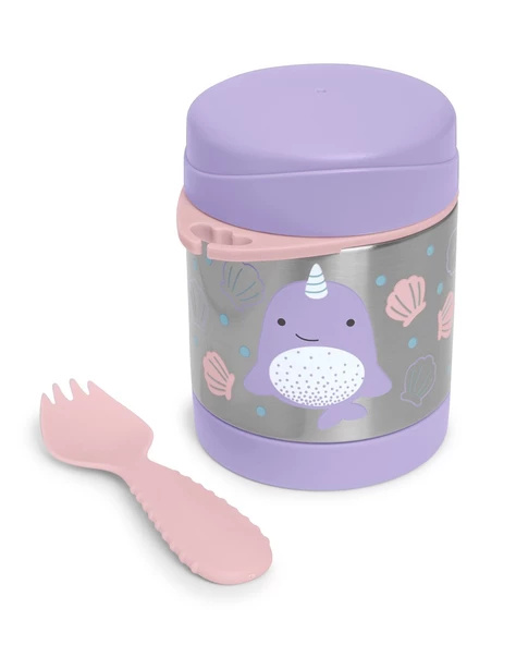 Skip Hop 9I238710 Zoo Paslanmaz Çelik Termos Narwhal