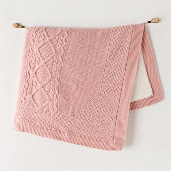 Andywawa AC23471 Bebek Triko Battaniye Knitted Blanket 95X85 - 4