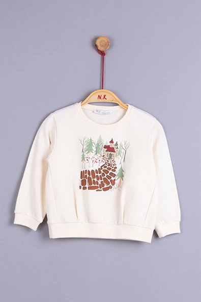 Nk Kids NM33609 Kız Bebek Arnavut Kaldırımı Sweat ürün görseli