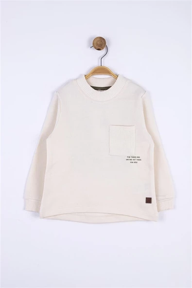 Erkek Bebek Cebi Fitilli Sweat - 3