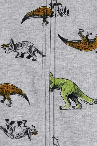 Erkek Bebek Kapüşonlu Tulum - Resim 6