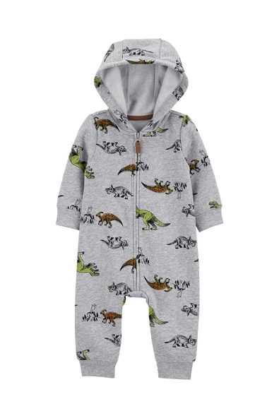 Erkek Bebek Kapüşonlu Tulum ürün görseli