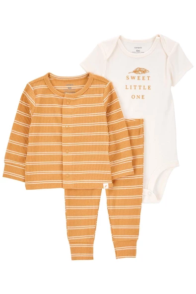 Layette Bebek 3'lü Hırkalı Set ürün görseli