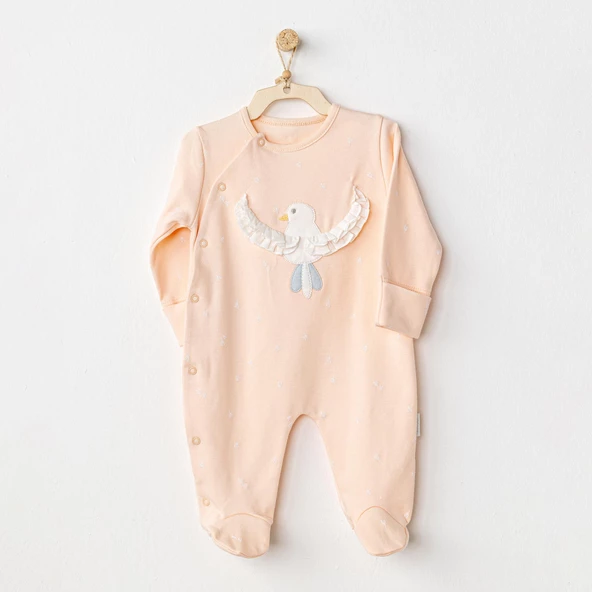 Kız Bebek Tulum Romper Spring Birds AC24523