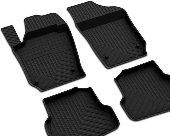 Seat Ibiza 4 Ferrous 4D Havuzlu Kauçuk Paspas 2009 2017 - 3