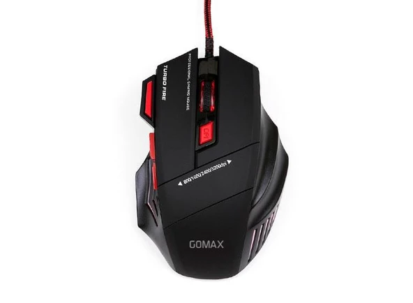 Gomax M3 Led Aydınlatmalı Optik Kablolu Oyuncu Mouse 3200Dpi