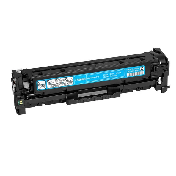 Canon Crg-718/2661b002 Mavi Orijinal Toner - Resim 2