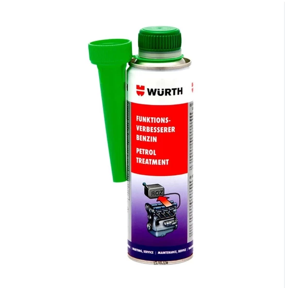 Würth Benzinli Yakıt Sistemi ve Enjektör Temizleyici 300 Ml