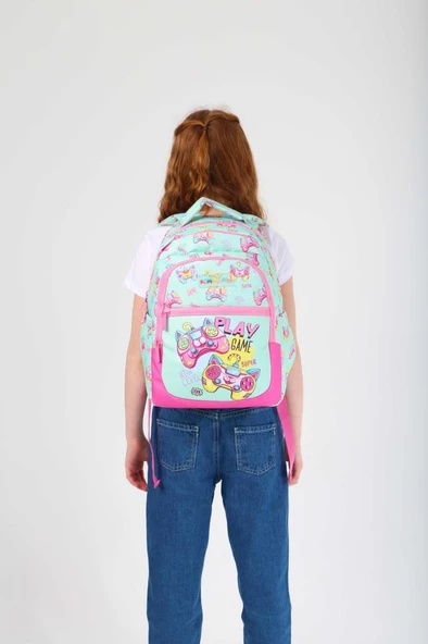 Kaukko Kids Sırt Çantası Flat Game L5151 - 2