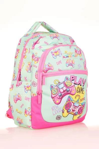 Kaukko Kids Sırt Çantası Flat Game L5151 - 5