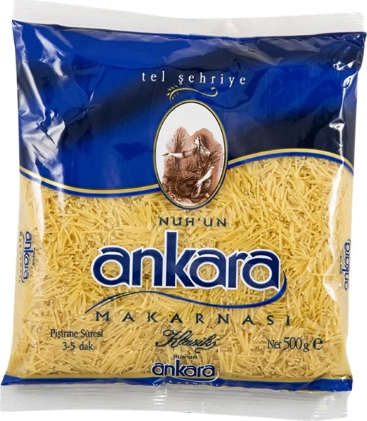 Nuhun Ankara Tel Şehriye 5 x 500 G