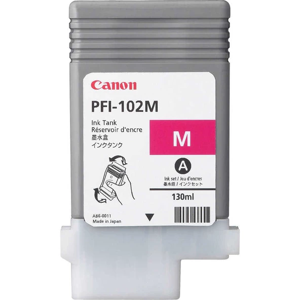 Canon Pfı-102m/0897b001 Kırmızı Orijinal Kartuş - Resim 2