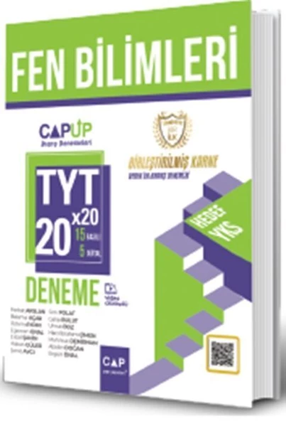 Çap Yayınları TYT Fen Bilimleri 20 x 20 Up Deneme