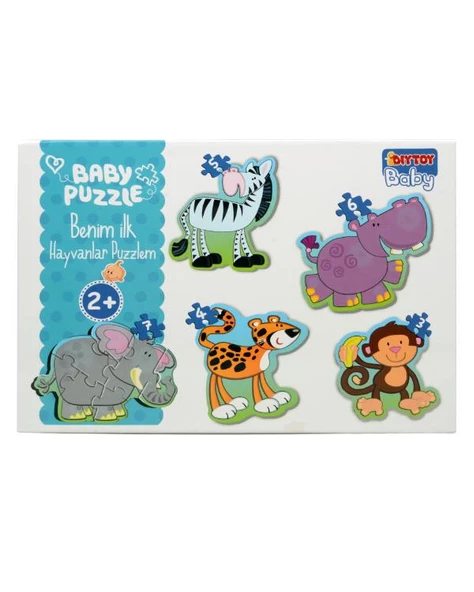 Diytoy Baby Puzzle Benim İlk Hayvanlar Puzzlem