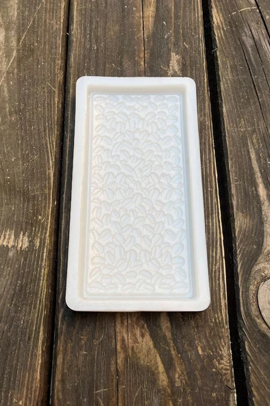 Kahveli Tablet Çikolata Silikon Mum Kalıbı - 6
