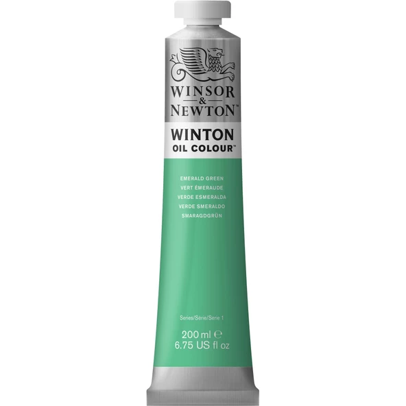 WİNSOR&NEWTON Winton Yağlı Boya 200ml Emerald Green 241 (18)