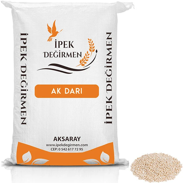 İpek Değirmen 1 KG Ak Darı Muhabbet Papağan Bülbül Tozsuz Kuş Yemi