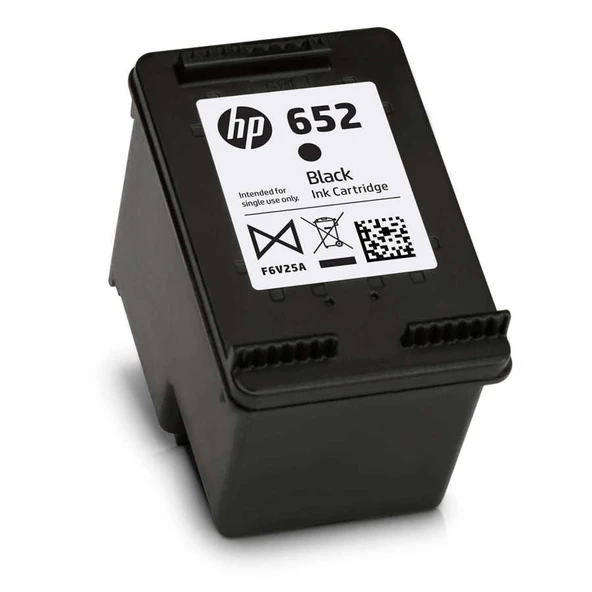 Hp 652 Bk - F6v25ae Siyah Orijinal Kartuş - 2
