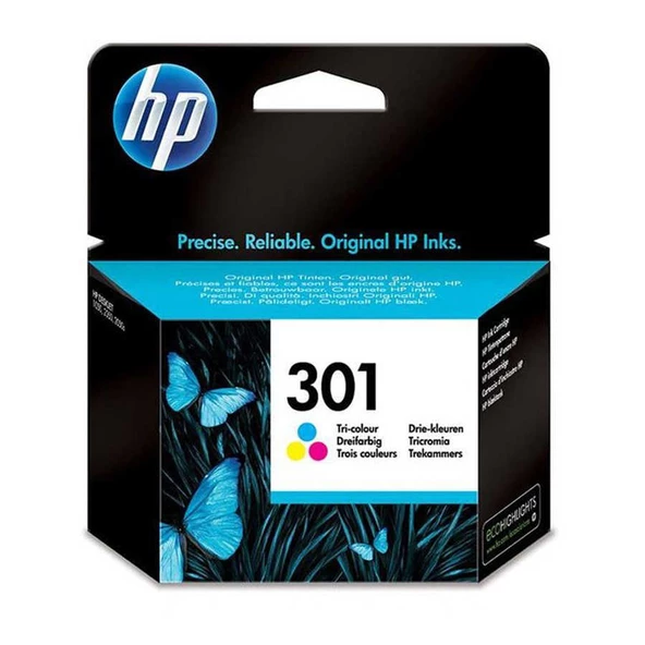 Hp 301-ch562e Renkli Orijinal Kartuş