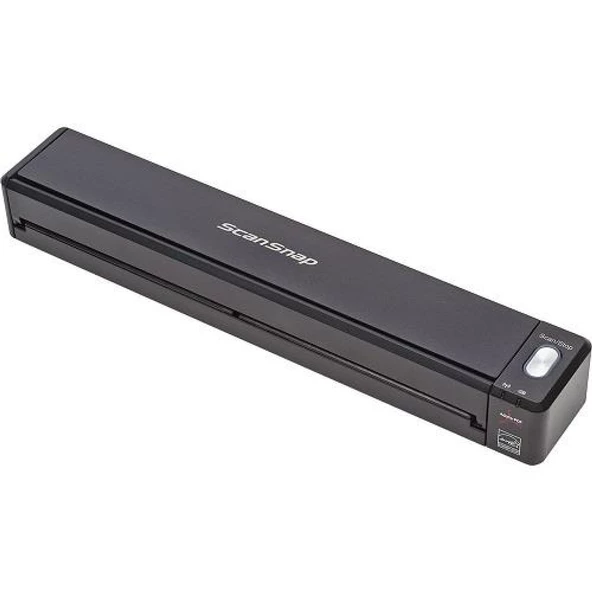 Ricoh-Fujitsu A4 ScanSnap iX100 12ppm 24bit 600dpi Taşınabilir Döküman Tarayıcı USB 2.0,Kablosuz (Wlan) Bataryalı