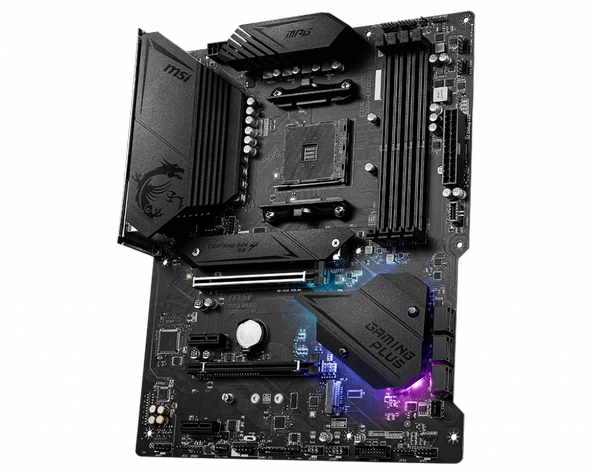 MSI MPG B550 GAMING PLUS DDR4 4400(OC)Mhz ATX AM4 - 3