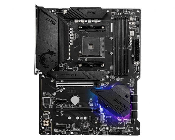 MSI MPG B550 GAMING PLUS DDR4 4400(OC)Mhz ATX AM4 - 2