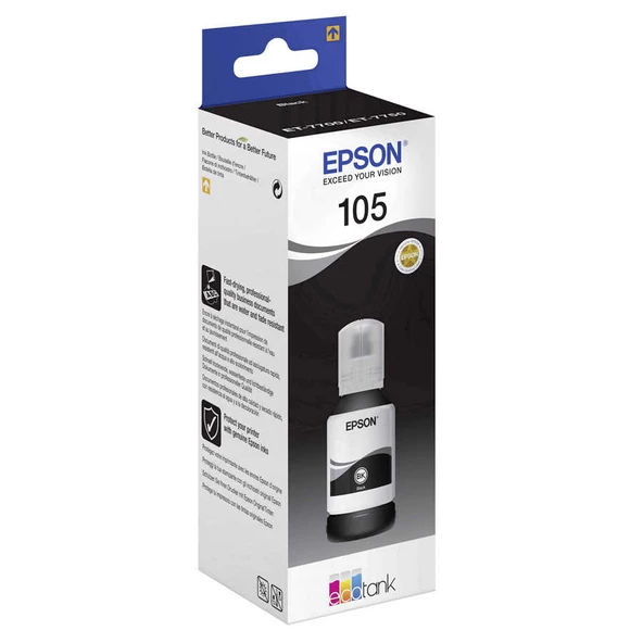 Epson 105-c13t00q140 Siyah Orijinal Mürekkep