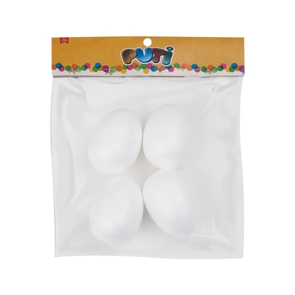PUTI  8cm KOPUK YUMURTA 4 LU(4902) - 1