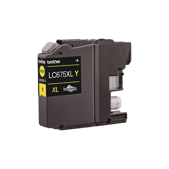 Brother Lc675xl Sarı Orijinal Kartuş Yüksek Kapasiteli - Resim 2