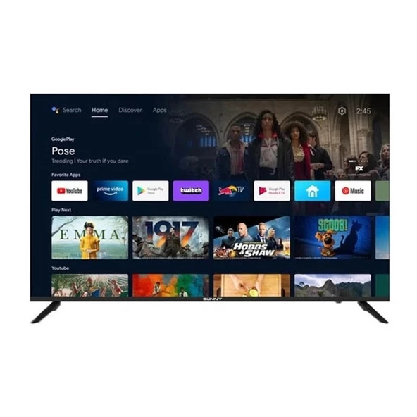 Sunny SN50FMN602 4K Ultra HD 50" 127 Ekran Uydu Alıcılı Smart LED TV - 3