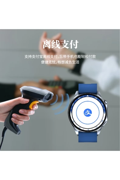 Bunnys Xiaomi Redmi 8 Uyumlu Akıllı Saat Konuşma Özellikli Metal Kordon Hediyeli - Resim 5