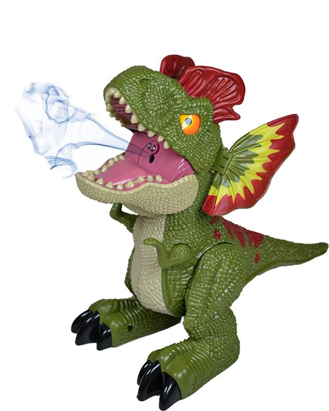 Ctoy Roar Dinos Dilophosaurus Yeşil QX026 - Resim 5