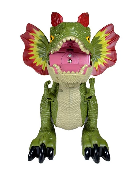Ctoy Roar Dinos Dilophosaurus Yeşil QX026 - Resim 4