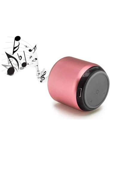 giyitec Metal Mini Bluetooth Hoparlör Taşınabilir Speaker Ses Topu TWS 5.0