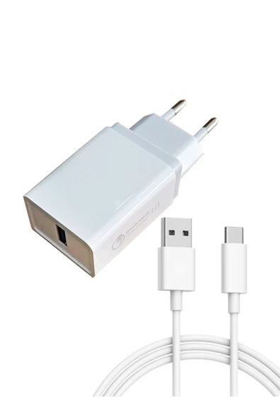 giyitec Realme C15 C17 C25Y S C35 6i 7i 8i 9i Narzo Seri Uyumlu Hızlı Şarj Aleti Cihazı Seti USB Type-C 18W