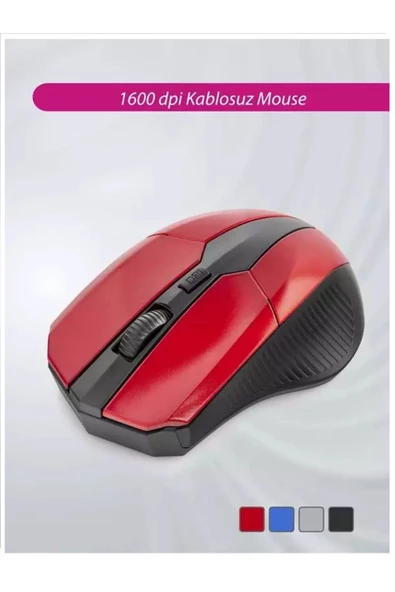 giyitec 1600 Dpı Kablosuz Wireless Optik Mouse MS95 4 Renk