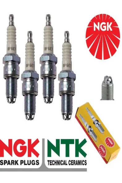 NGK  3 Tırnak Buji Tofaş 124 Doğan Şahin Kartal Serçe M131 Renault R9 R19 R21 Tipo Tempra/3 Tırnak Buji