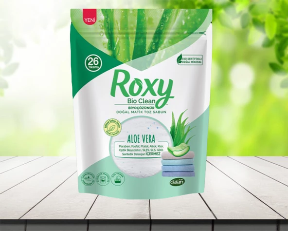 Dalan Roxy Toz Matik Aloe Vera 800 g