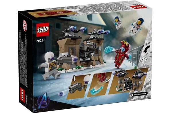 LEGO Super Heroes 76288 Iron Man and Iron Legion vs. Hydra Soldier - Resim 2