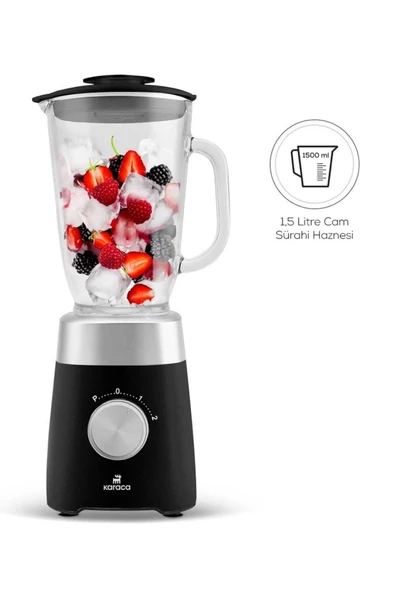 Karaca Multiblend Smoothie Blender Siyah 1000W - 5