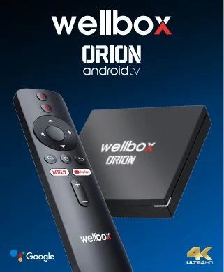 Wellbox Orion 4K Android TV Box Hediyeli