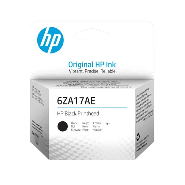 Hp 6za17ae Siyah Orijinal Baskı Kafası
